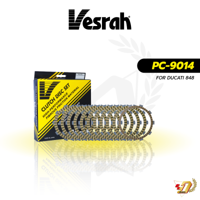 แผ่นคลัทช์ Vesrah PC-9014 สำหรับ DUCATI 848