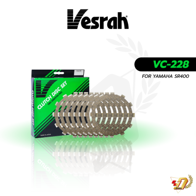 แผ่นคลัทช์ Vesrah VC-228 สำหรับ YAMAHA SR400