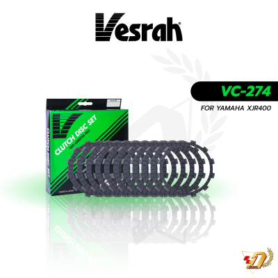 แผ่นคลัทช์ Vesrah VC-274 สำหรับ YAMAHA XJR400
