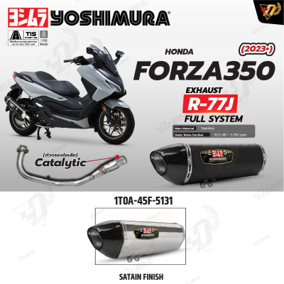 ท่อ YOSHIMURA  R-77Jสำหรับ HONDA FORZA350 ท่อ YOSHIMURA  R-77Jสำหรับ HONDA FORZA350