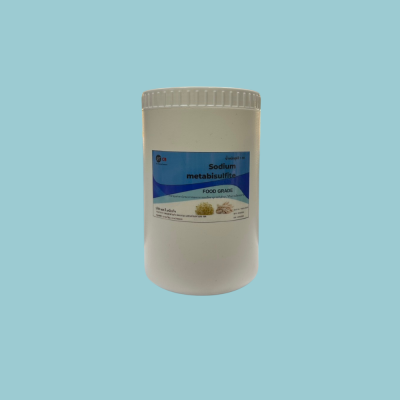 โซเดียม เมทต้าไบซัลไฟท์ (Sodium Metabisulfite) 1 กิโลกรัม/กระปุก (ผงฟอกขาว)