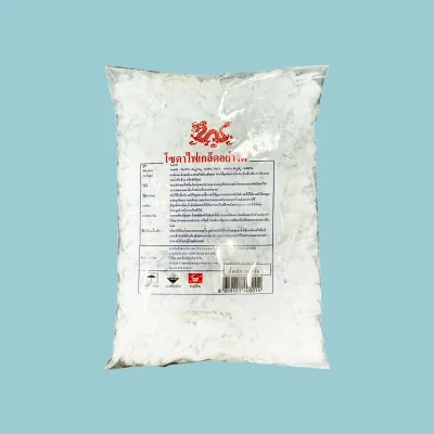 โซดาไฟเกล็ด 98% (Sodium Hydroxide) 500 กรัม/ถุง