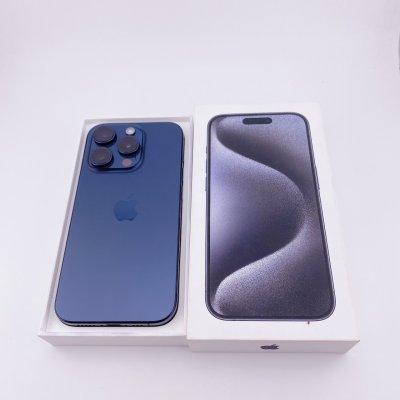 iPhone 15 Pro 256GB Blue Titanium