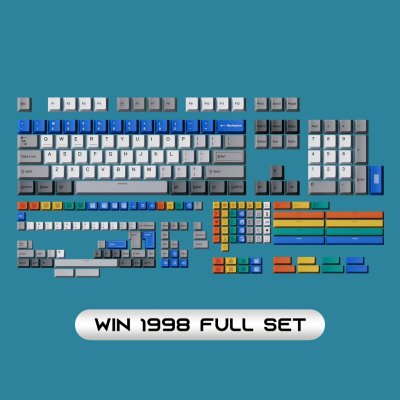 80RETRO WIN 1998 Keycaps set