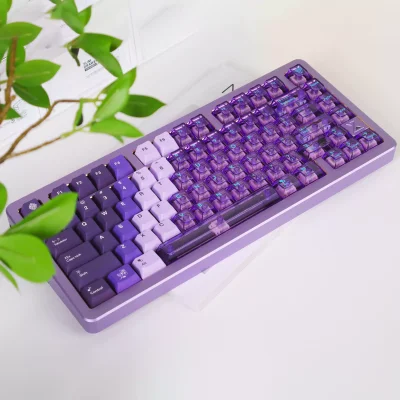 Gradient Transparent Keycaps