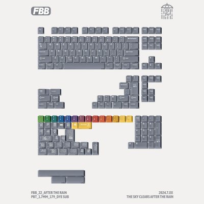 FBB After The Rain Keycap Set