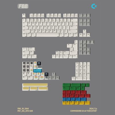 FBB Retro SX64 Keycap Set