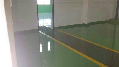 บริษัท รูเมน (ประเทศไทย )จำกัด จ.ระยอง   งาน EPOXY SELF-LEVELING & งาน PU SELF-LEVELING MF