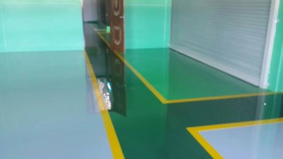 บริษัท รูเมน (ประเทศไทย )จำกัด จ.ระยอง   งาน EPOXY SELF-LEVELING & งาน PU SELF-LEVELING MF