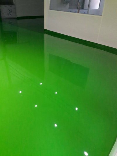 โรงงานทำพลาสติก บางปู งาน epoxy selfฯ พื้นที่ 600 ตรม.