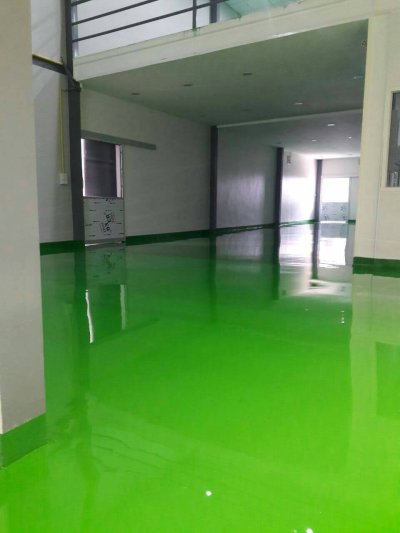 โรงงานทำพลาสติก บางปู งาน epoxy selfฯ พื้นที่ 600 ตรม.