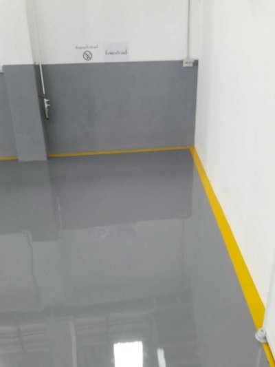 โรงงาน ทาคามัตสึ แมชชีนเนอรรี่ บางพลี งาน epoxy self พื้นที่ 500 ตรม