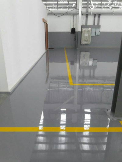 โรงงาน ทาคามัตสึ แมชชีนเนอรรี่ บางพลี งาน epoxy self พื้นที่ 500 ตรม