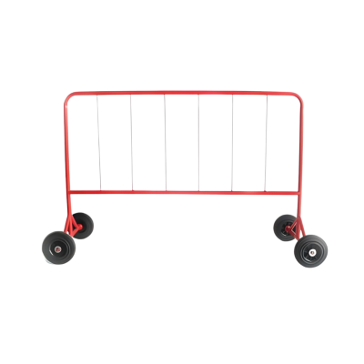 แผงเหล็กกั้นจราจร (มีล้อ)