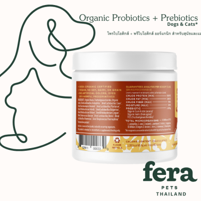 USDA Organic Probiotics with Prebiotics