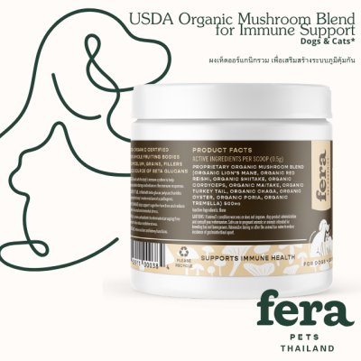 USDA Organic Mushroom Blend for Immune Support