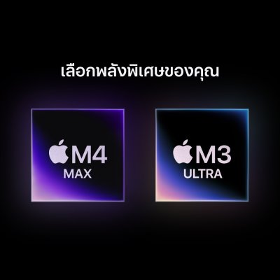 AP009 Apple Mac Studio : M4 Max chip 14C CPU/32C GPU/36GB/512GB SSD (2025)
