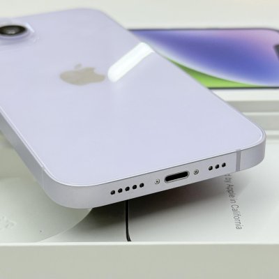 SH011 iPhone 14 ความจุ 128GB แบตเตอรี่ 100% กล่อง ประกันศูนย์ไทยแท้