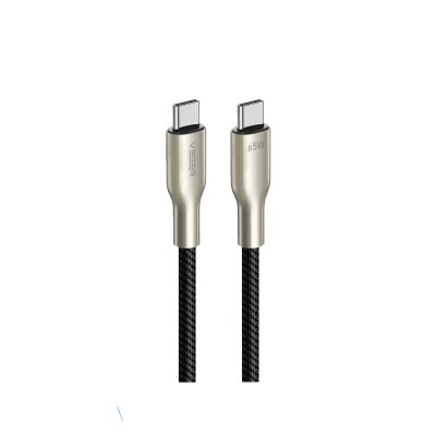 PA011 สายชาร์จ VEGER USB-C to USB-C Cable DATA 1.2M Black (V-CC05)