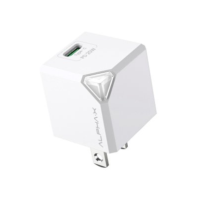 PA012 อะแดปเตอร์ ALPHA.X Wall USB Charger 1 USB-C (PD20W) GaN White (ALC-GAN20W)