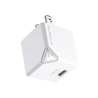 PA012 อะแดปเตอร์ ALPHA.X Wall USB Charger 1 USB-C (PD20W) GaN White (ALC-GAN20W)