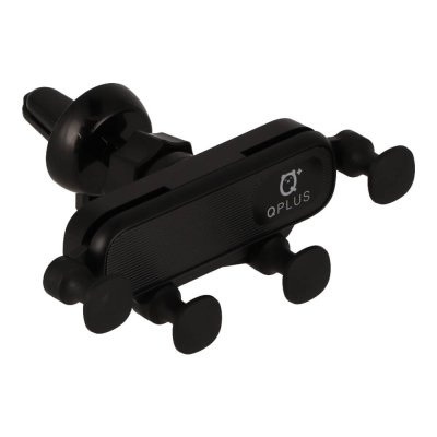 PA004 ที่วางโทรศัพท์ในรถ QPLUS Gravity Retractable Black