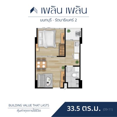 เพลิน เพลิน คอนโดมิเนียม นนทบุรี - รัตนาธิเบศร์ 2