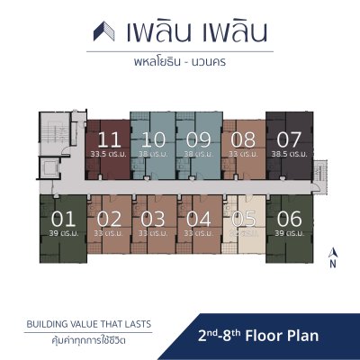 เพลิน เพลิน คอนโดมิเนียม พหลโยธิน - นวนคร