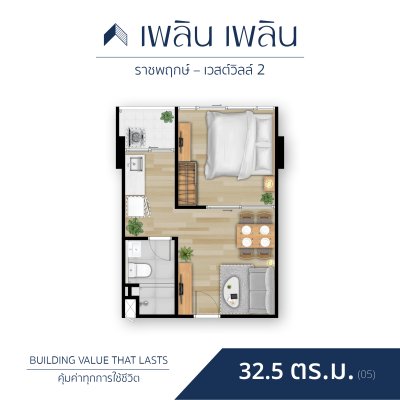 เพลิน เพลิน คอนโดมิเนียม ราชพฤกษ์ - เวสต์วิลล์ 2