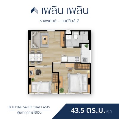 เพลิน เพลิน คอนโดมิเนียม ราชพฤกษ์ - เวสต์วิลล์ 2