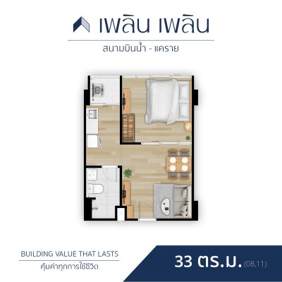 เพลิน เพลิน คอนโดมิเนียม สนามบินน้ำ - แคราย
