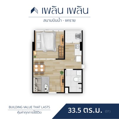 เพลิน เพลิน คอนโดมิเนียม สนามบินน้ำ - แคราย