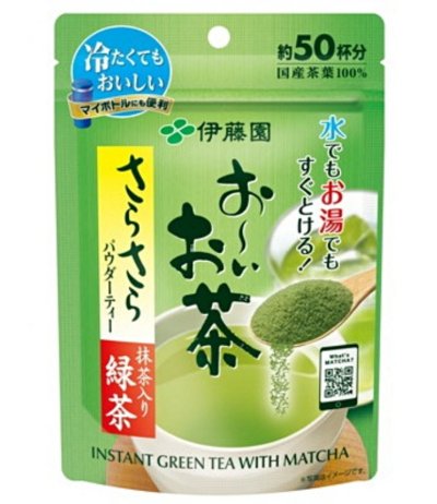 ITOEN โออิ โอฉะ ซาราซารา เรียวคุฉะ ชาเขียวผง 40 กรัม