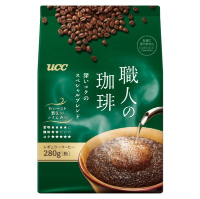 UCC Artisan coffee กาแฟคั่วบด Special Blend ห่อสีเขียว 280 กรัม