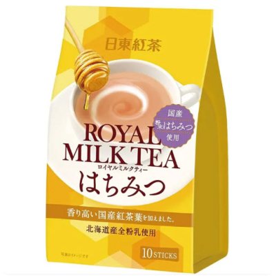 Royal Milk Tea Honey ชานม รสน้ำผึ้ง 10 ซอง