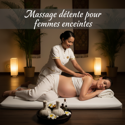 Massage détente pour femmes enceintes : 60 mn