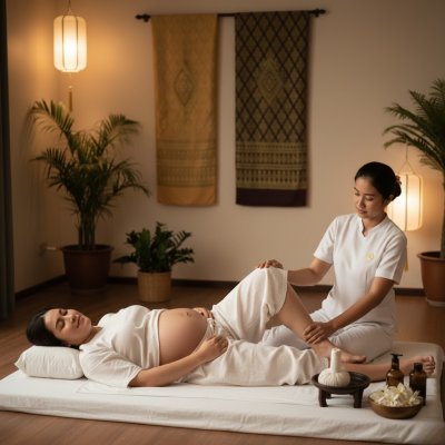 Massage détente pour femmes enceintes : 45 mn