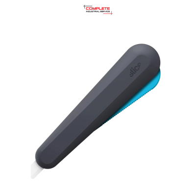 SLICE SMART RETRACT SQUEEZE GRIP SAFETY KNIFE รุ่น 10564  มีดเซฟตี้แบบกดจับ พร้อมด้ามจับโลหะและระบบคืนใบมีดอัตโนมัติ NO. 10564