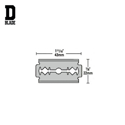 ใบมีดเซฟตี้ WBG 204 Stainless PTFB coaled & oiled B204 006 A01 (250 ใบ/เเพ็ค)