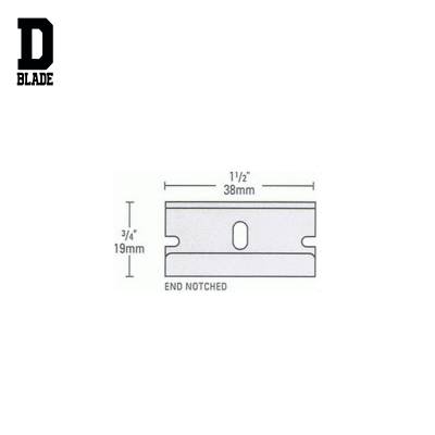 ใบมีดเซฟตี้ WBG201 EN STST BLADE 100'S B201 801 A01 (100 ใบ/เเพ็ค)