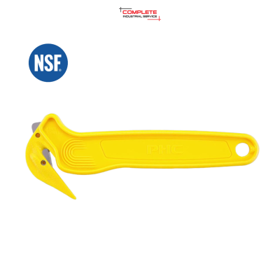 คัตเตอร์นิรภัยสำหรับฟิล์ม รุ่น DFC-364NSF ใบมีดซ่อน ปลอดภัยสูง ผ่านการรับรอง NSF เหมาะสำหรับการใช้งานในอุตสาหกรรมอาหาร