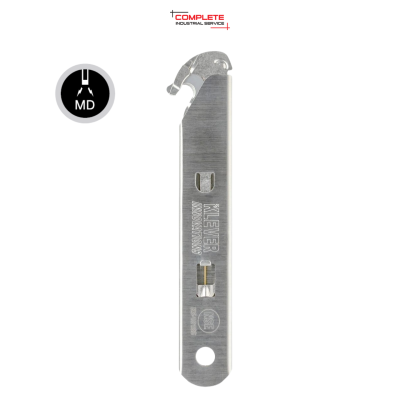 มีดนิรภัยสแตนเลส 100% KLEVER KS-101SS-W | ปลอดเชื้อ ล้างสะอาดง่าย สำหรับงานแพทย์และอุตสาหกรรม