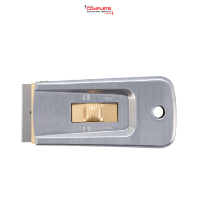 Metal Scraper ที่ขูดโลหะใบมีดเปลี่ยนได้ รุ่น MS-410 พร้อมใบมีดสำรอง 5 ใบ | สำหรับกระจก สี คราบต่างๆ