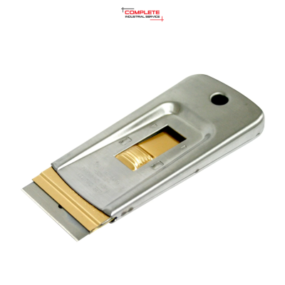 Metal Scraper ที่ขูดโลหะใบมีดเปลี่ยนได้ รุ่น MS-410 พร้อมใบมีดสำรอง 5 ใบ | สำหรับกระจก สี คราบต่างๆ