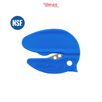 คัตเตอร์ตัดถุง NSF ใบมีดซ่อน รุ่น BC-347 สำหรับงานอาหาร ปลอดภัย ใช้แล้วทิ้ง