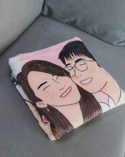 ผ้าห่มสกรีน