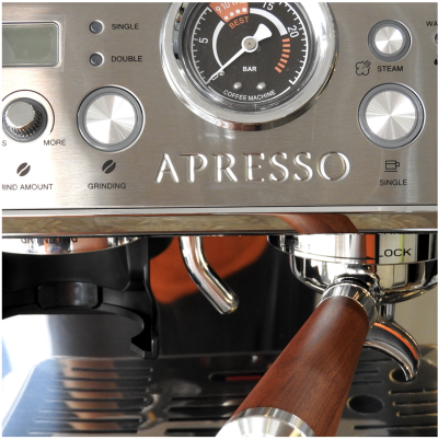 เครื่องชงกาแฟ APRESSO AIO เอเพรสโซ่ ชง บด สตรีม