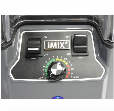 เครื่องปั่นน้ำผลไม้ ปั่นสมูทตี้ ไอมิกซ์ imix รุ่นฝาครอบลดเสียงดัง 2200W.