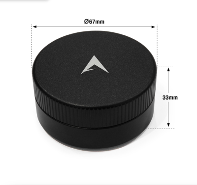 APRESSO GRAVITY ตัวเกลี่ยผงกาแฟ 58mm. จารเกลี่ย 4 ใบพัด ลงน้ำหนักได้