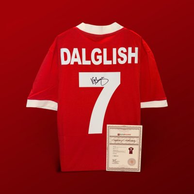 เสื้อ Liverpool Retro Signed Kenny Dalglish